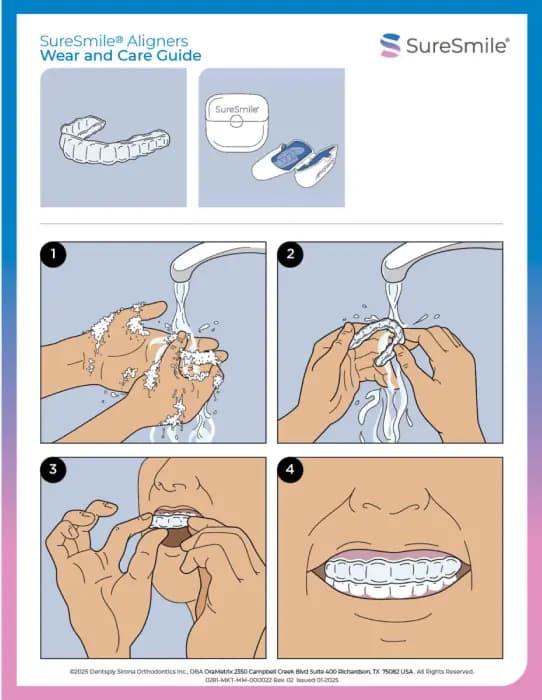 2025 SureSmile Aligners Wear Care