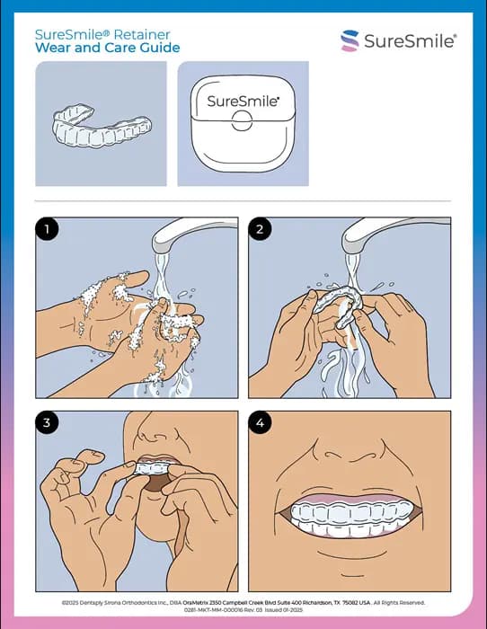 2025 SureSmile Retainer WearCare